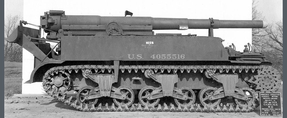 155 Gun Motor Carriage M12