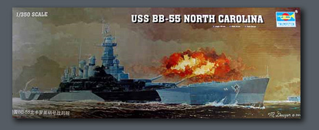 Trumpeter USS North Carolina 1/350
