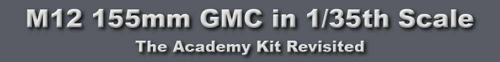 M12 155mm GMC Academy 1/35