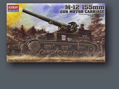 KAMIYA 1/144 WWII USA M12 155mm GMC Resin Kit #USA114 