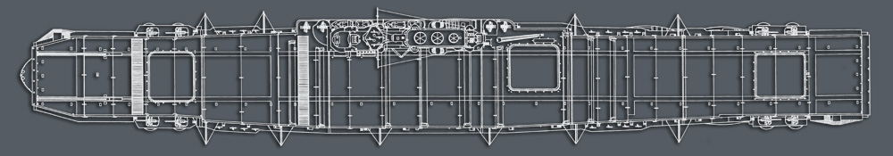 USS Enterprise Drawing