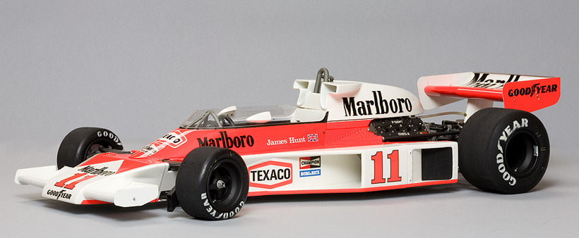 James Hunt McLaren M23 1/12 scale Paul Budzik Custom Racing Models