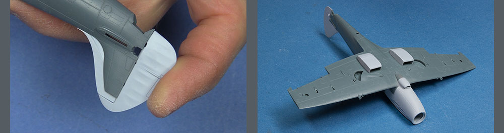 Spitfire Mk XIVc Conversion using Eduard and Airfix Kits 2