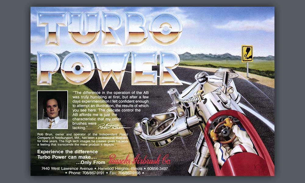 Paasche AB Turbo Advertisement
