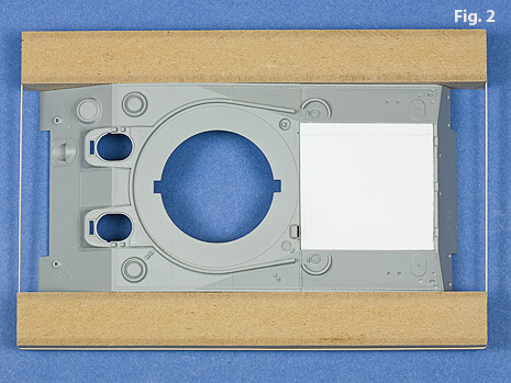 Dragon M4A3 hull halves joined together